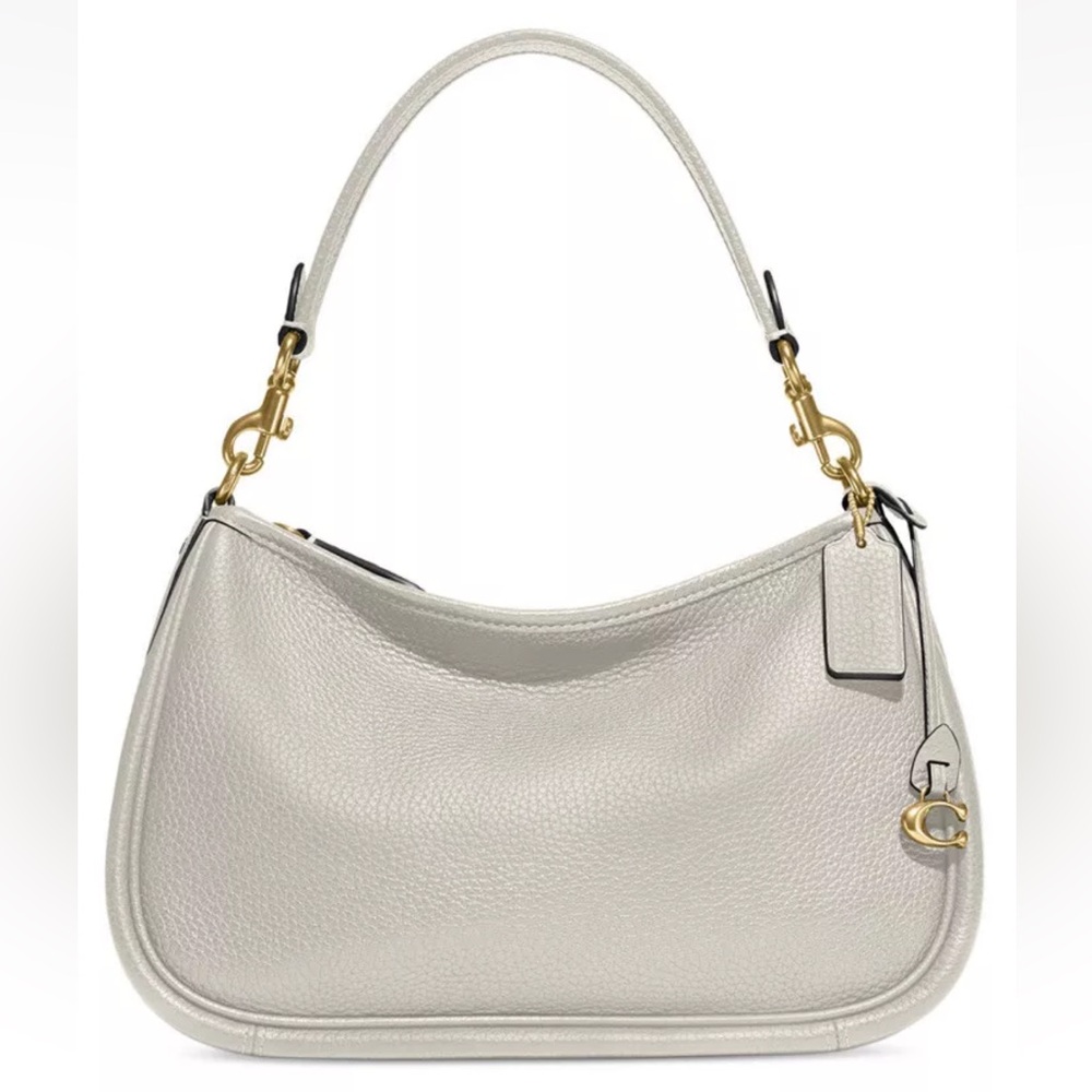 Coach Cary Chalk Soft Pebble Leather Convertible Crossbody